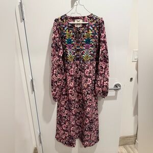 Figue Colorful Patterned Women's Dress